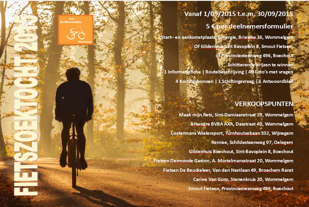 Fietszoektocht 2015