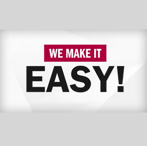 We make it easy